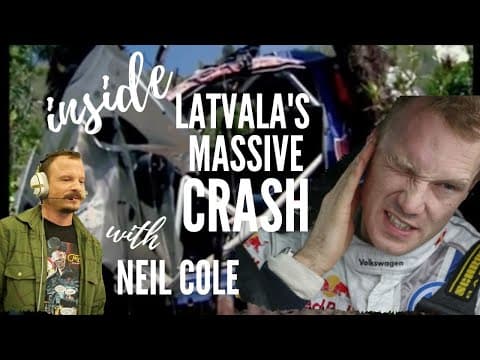 Jari-Matti Latvala interview with presenter Neil Cole